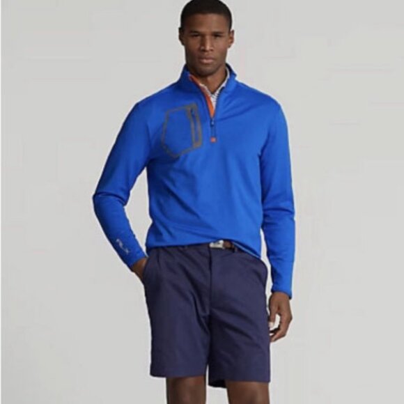 RALPH LAUREN RLX HALF ZIP STRETCH JERSEY PULLOVER - Picture 5 of 5